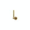 TP2 Vertical Toilet Paper Holder with E700 Arched Escutcheon 2 1/5" x 3 3/4" - Discount Rocky Mountain Hardware