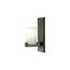 WS400 Post Sconce with G153 - 5 1/2" x 13" Rectangular Designer Escutcheon - Discount Rocky Mountain Hardware