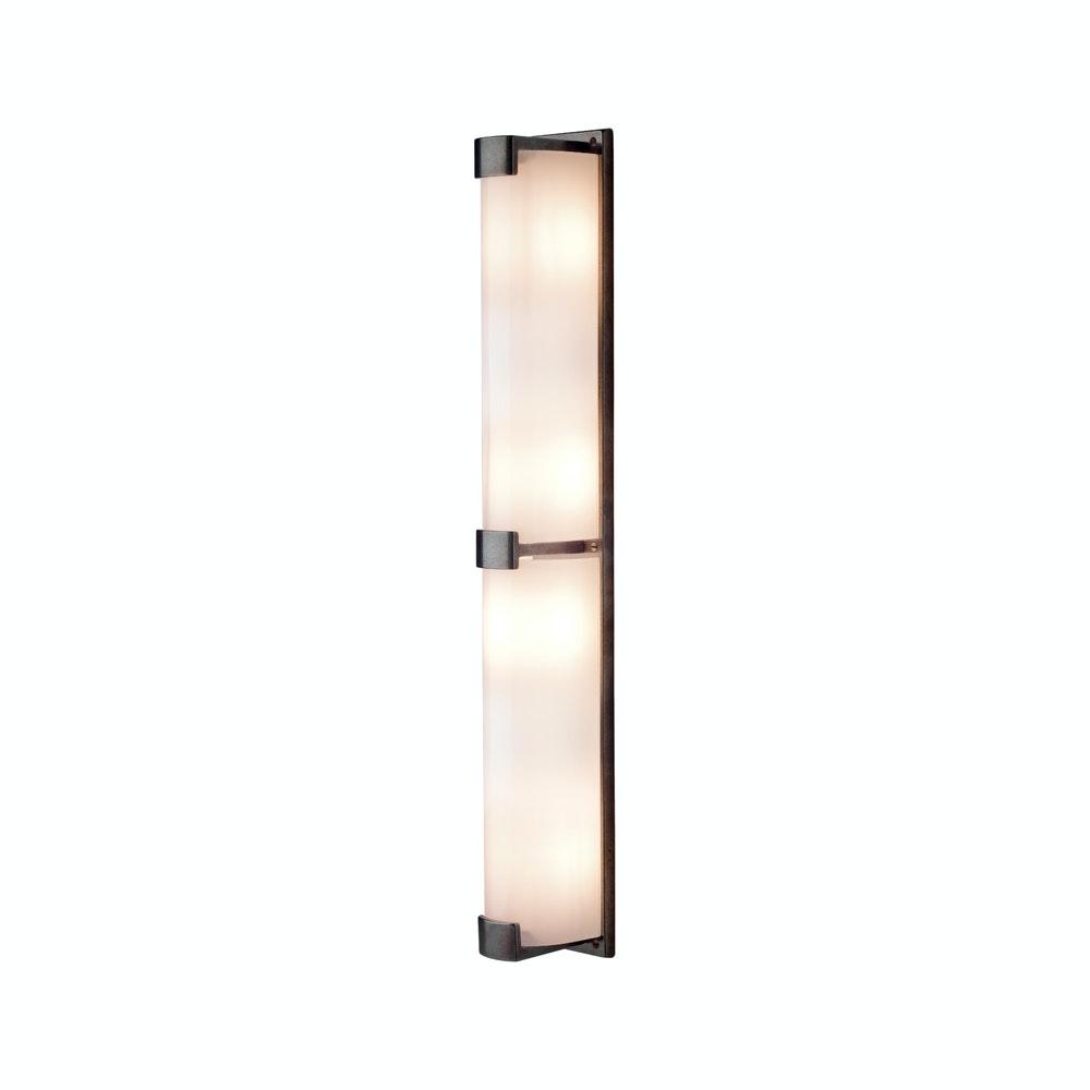 WS423 Double Charlie Sconce with G291 - 4" x 30" Metro Escutcheon - Discount Rocky Mountain Hardware